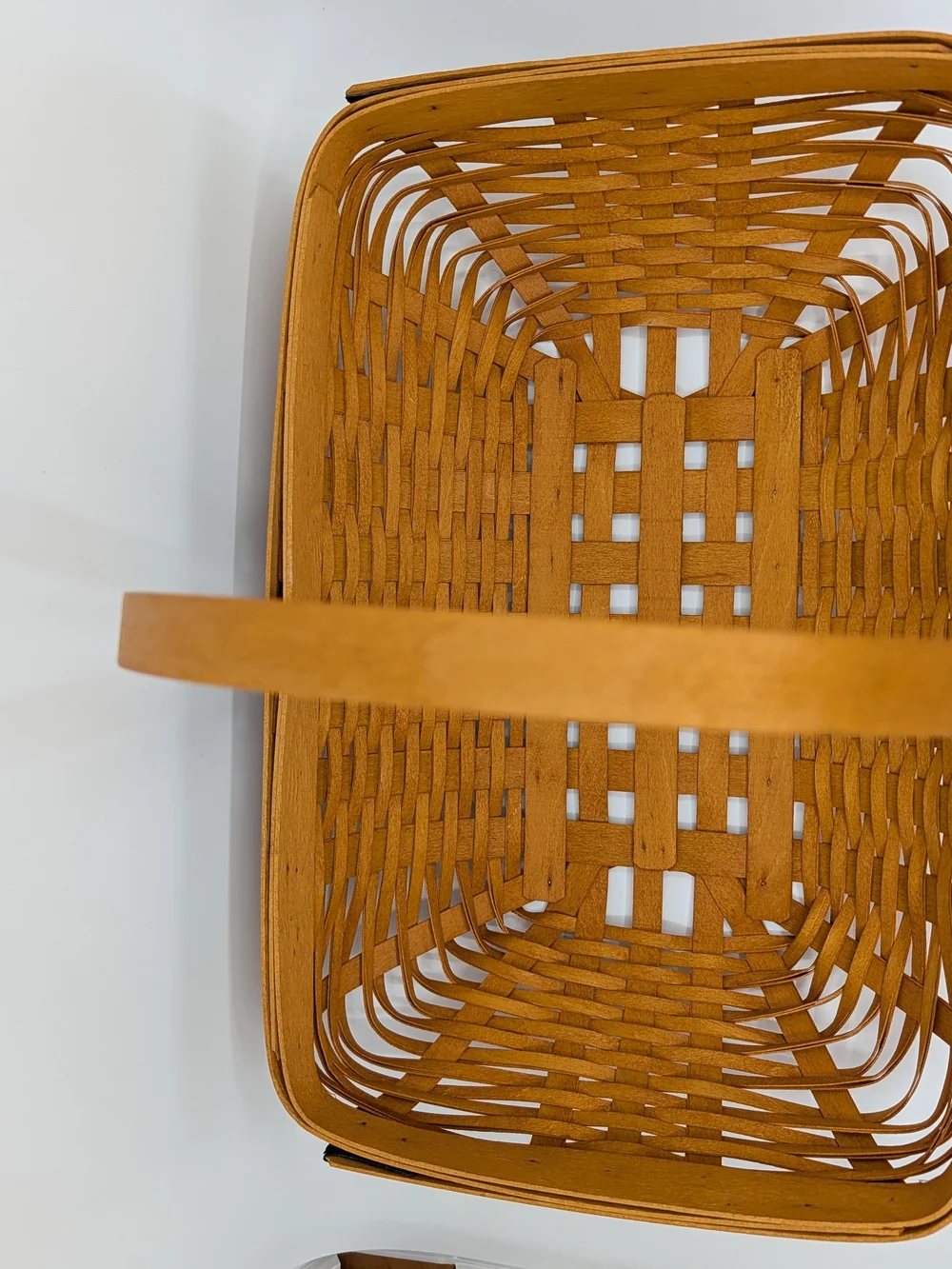 Longaberger 2000 Collectors Club Spring Meadow Basket/Liner/Protector/Tie-On